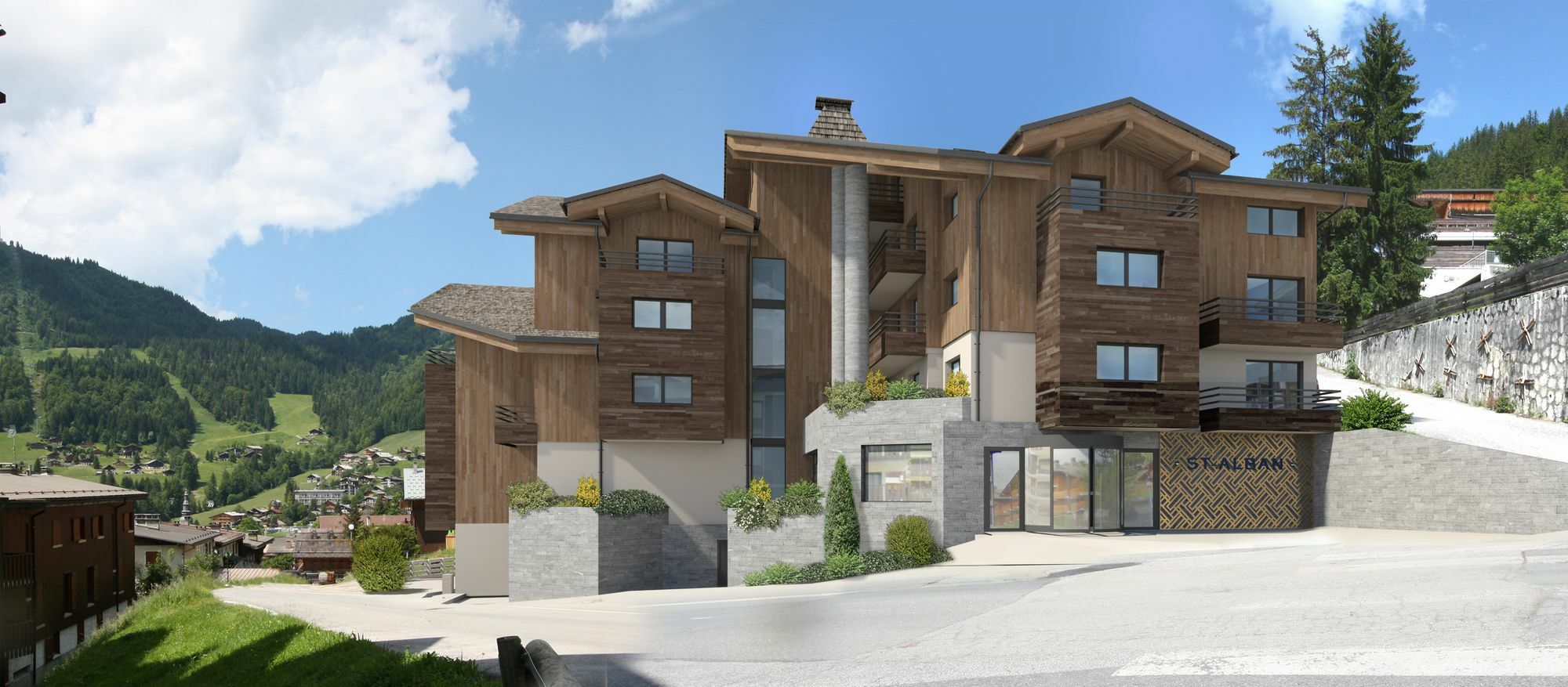 St-Alban Hotel & Spa La Clusaz Exterior photo